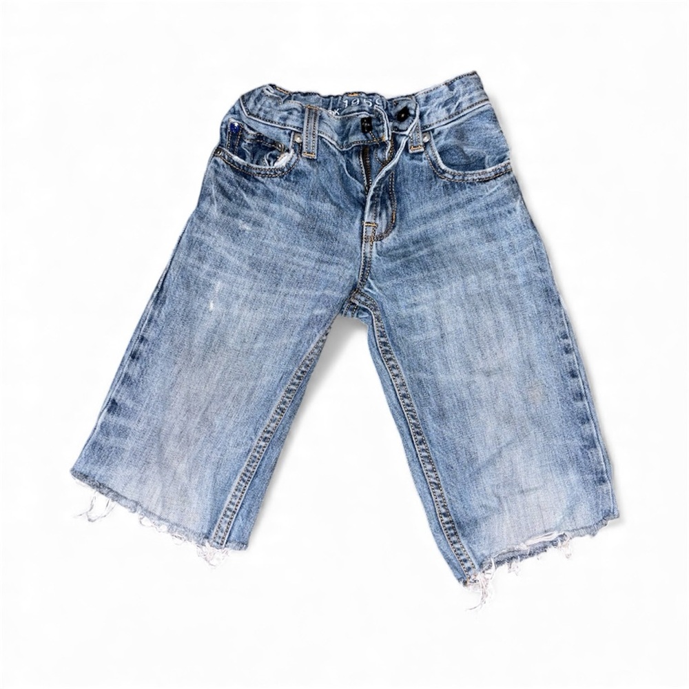 Kids Blue Denim Shorts
